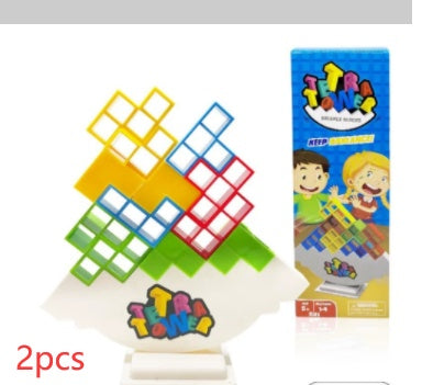 Balance Stacking Board Games Kids Adults Tower Block Toys For Family Parties Travel Games Boys Girls Puzzle Buliding Blocks Toy